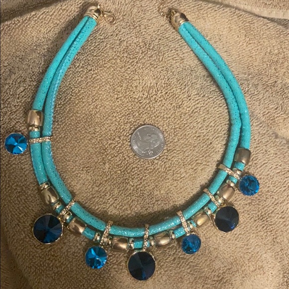 big blue something 😊💙 Jewelry Costume Jewelry Blue Gold Sparkle